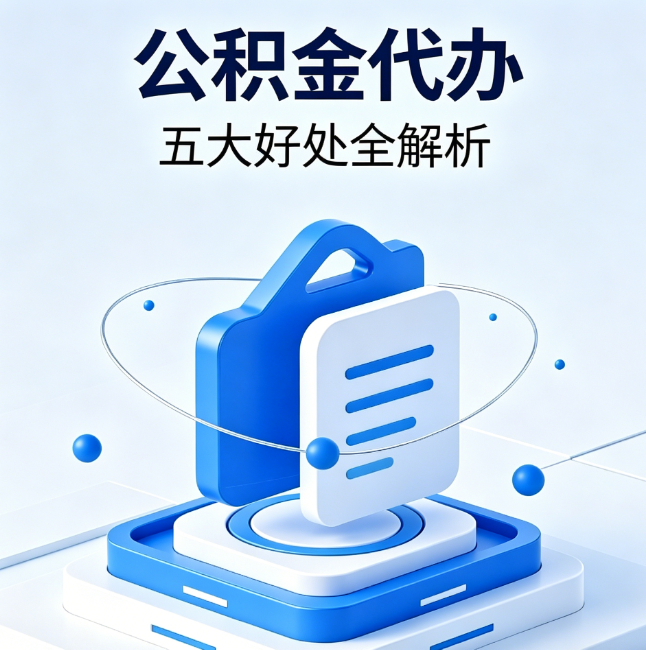 许昌公积金代办到底值不值？这5大好处让你少走弯路